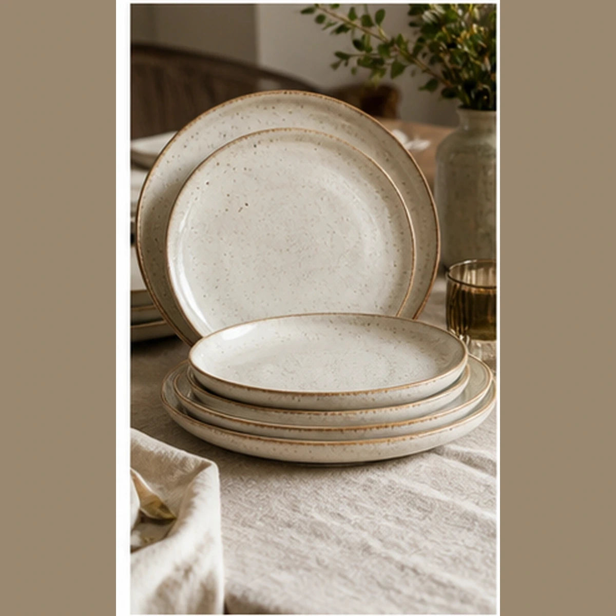 Noriqiel Lumen Dinner Plate Set
