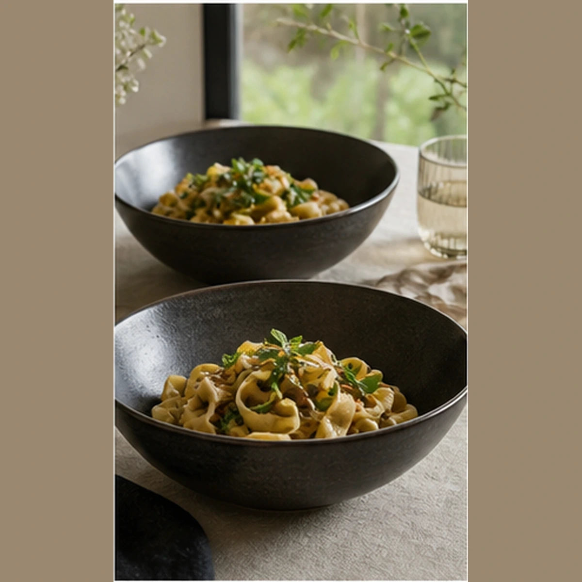 Noriqiel Terrae Pasta Bowl Set