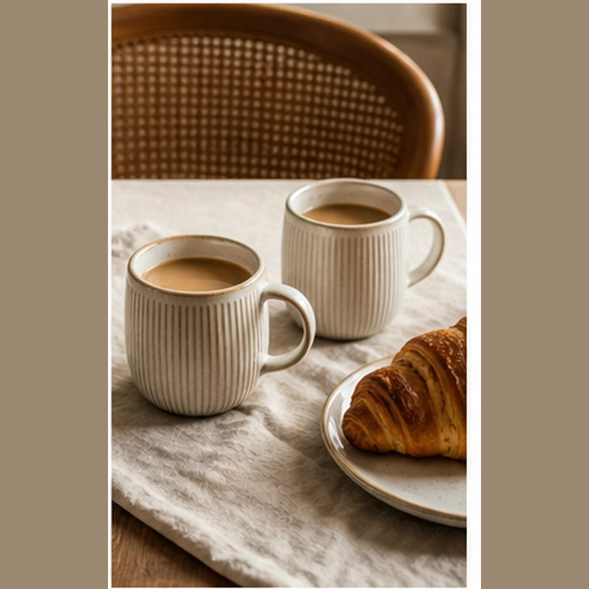 Noriqiel Rivo Ribbed Mug Set